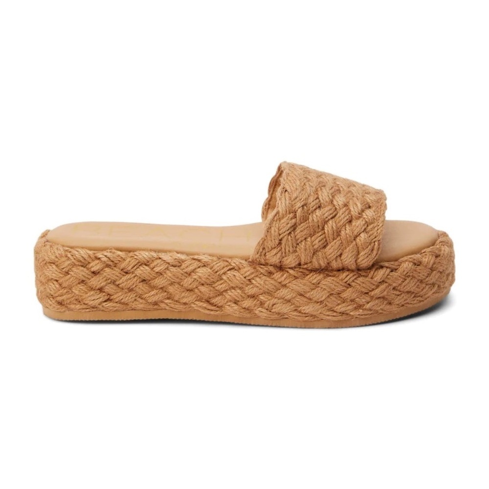 BEACH by Matisse Caspia Women's Platform Sandals in Nude Size 7.5 - Picture 5 of 11